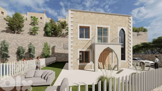 L20572 - Under-Construction Mini-Villa For Sale In Tannourine