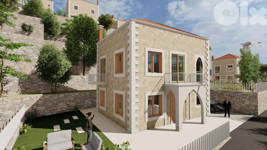 L20573 - Under-Construction Mini-Villa For Sale In Tannourine