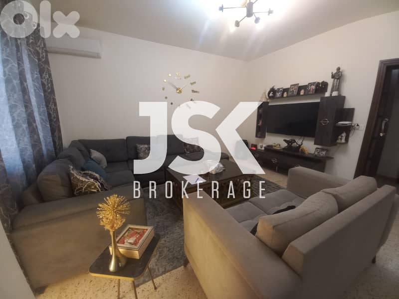 L20574 - Furnished 2-Bedroom Apartment For Sale in Bourj Hammoud 0