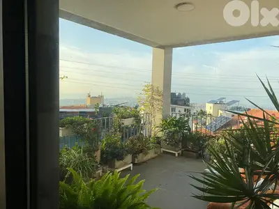 Panoramic apartment rent/sale Beit mery شقة للبيع بيت مري منظر رائع