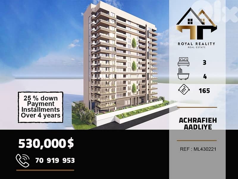 under construction apartments for sale in achrafieh beirut 0