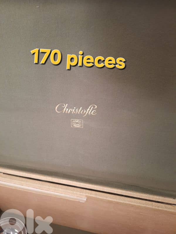christofle France cutlery silver set 170 pieces  large collection 1