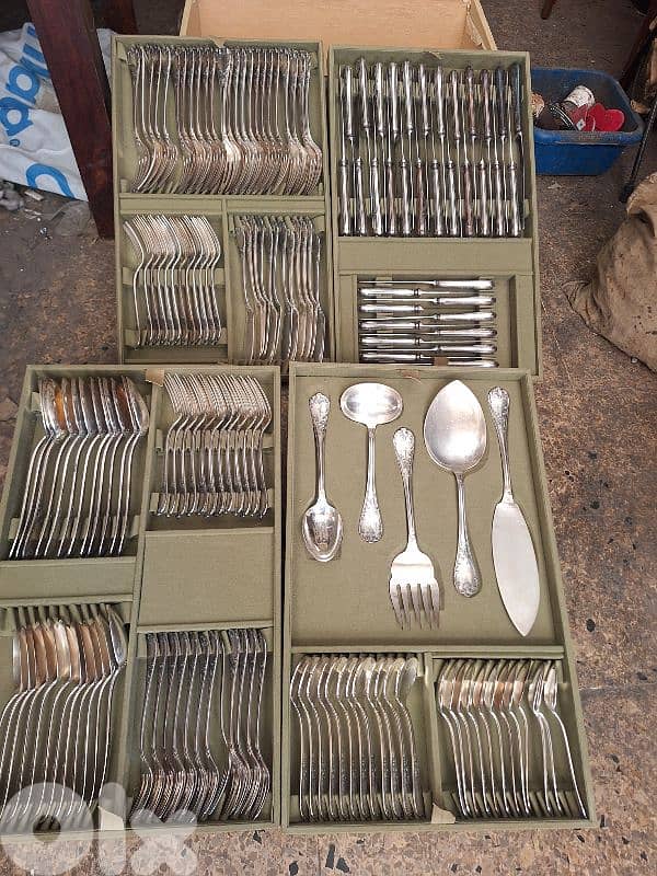 christofle France cutlery silver set 170 pieces  large collection 6