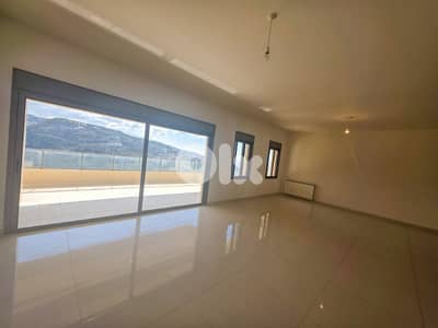 Spacious Duplex in Rabweh, Metn with Panoramic Sea and Mountain View.