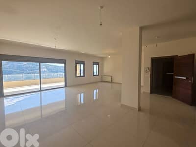 Spacious Duplex in Rabweh, Metn with Panoramic Sea and Mountain View.