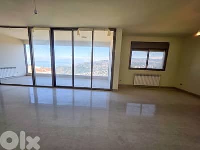 High End Apartment in Qornet Chehwane, Metn with Sea and Mountain View