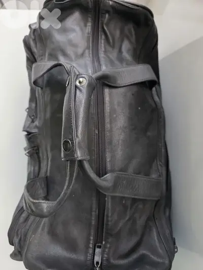 A rare real leather bag bargain price