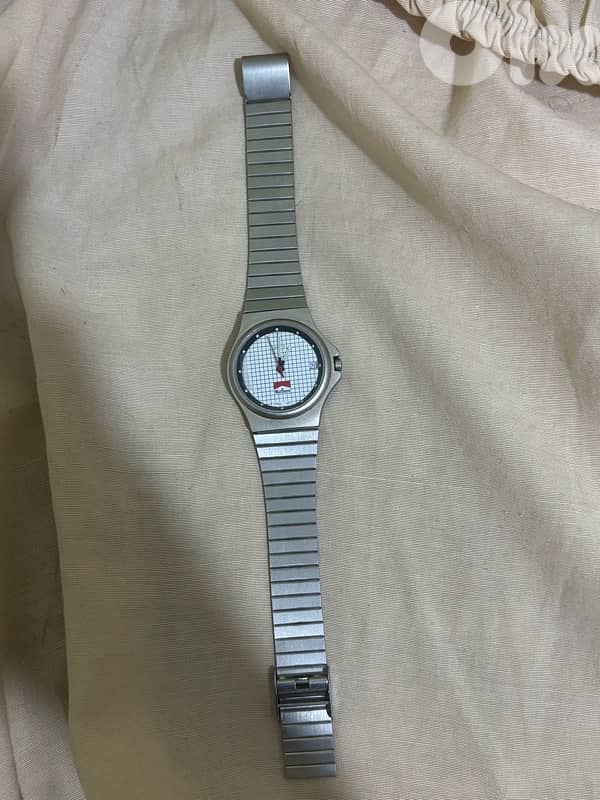 Vintage 90s Marlboro "Grid Dial" Swiss Movt Watch - Rare Retro Style 6
