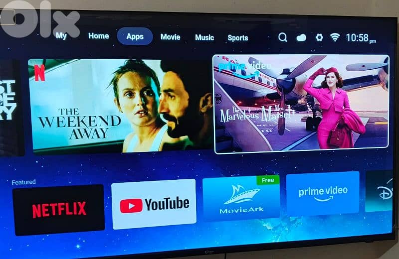 FUNAI 43" Smart TV بعدو جديد 3