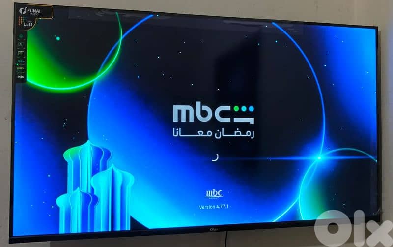 FUNAI 43" Smart TV بعدو جديد 5