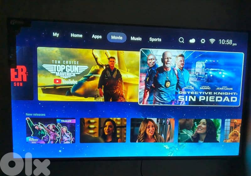 FUNAI 43" Smart TV بعدو جديد 13