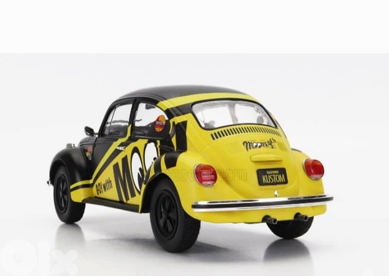 VW Beetle 1974 (MOON) diecast car model 1;18 2
