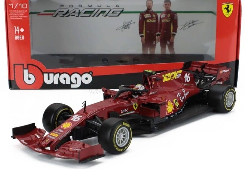 C. Leclerc Ferrari SF1000 (2020) diecast car model 1;18 0