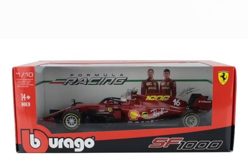 C. Leclerc Ferrari SF1000 (2020) diecast car model 1;18 8