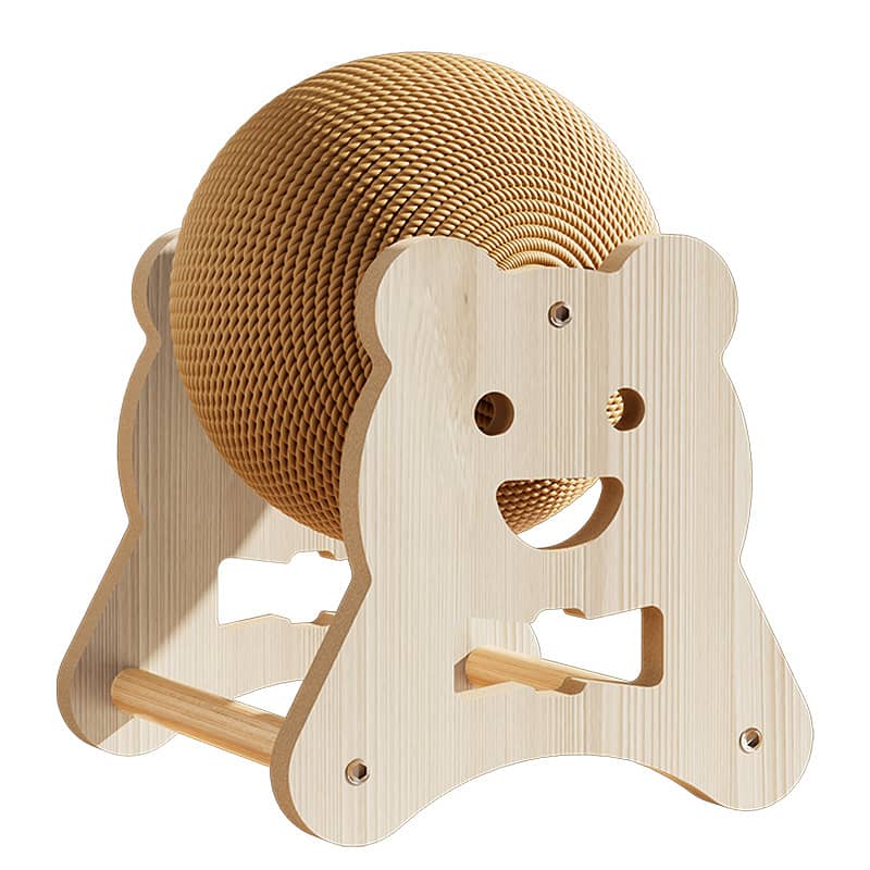 Cat Scratcher Ball Toy 0