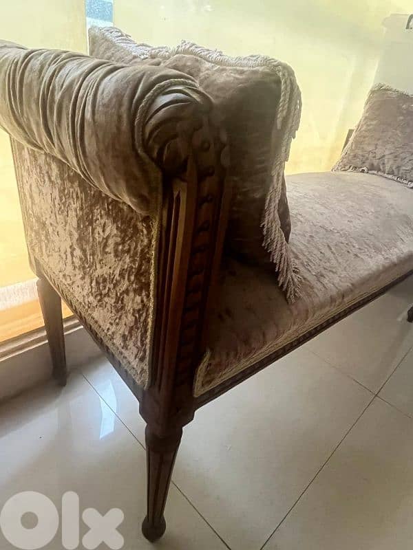 banc vintage- banquette 1