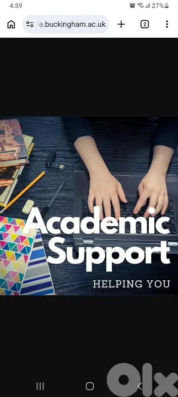 I work: Academic Supporter باحث عن عمل