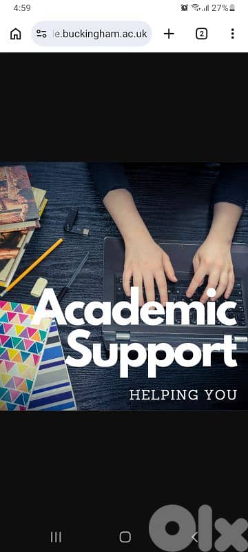 I work: Academic Supporter باحث عن عمل 0