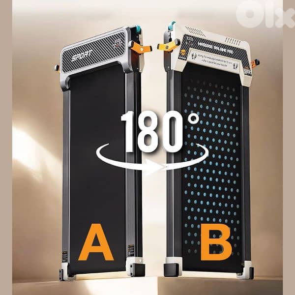 2in1, Treadmill machine , with remote control, 2.5HP 0