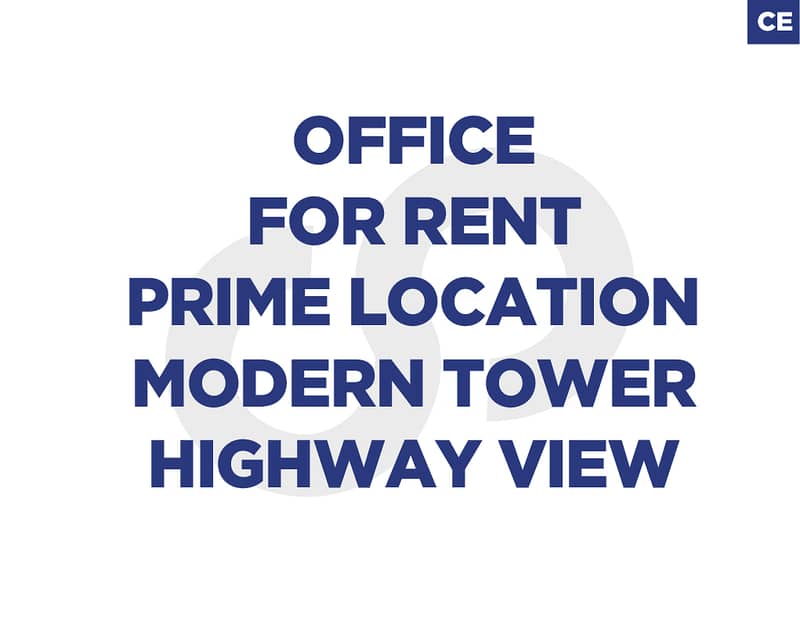 Prime Location / Modern Tower / Dbaye Highway REF#CE129971 0