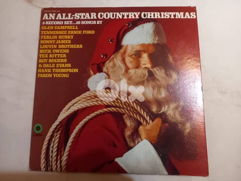 An All-Star Country Christmas 2 x Vinyl, LP, Compilation 0