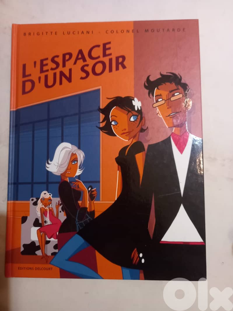 L'Espace D'un Soir HC Brigitte Luciani - Editions Delcourt French grap 0