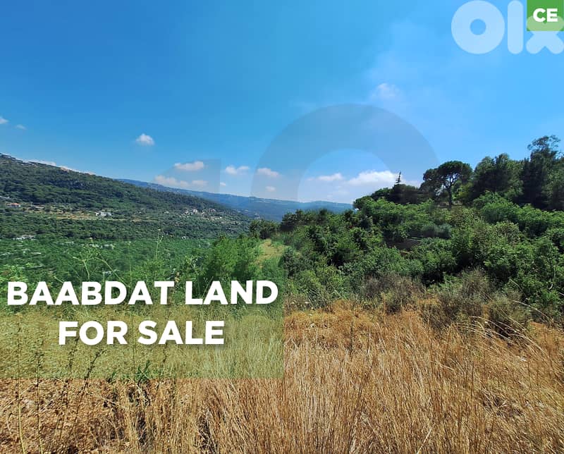 Baabdat / Land For Sale REF#CE109971 0