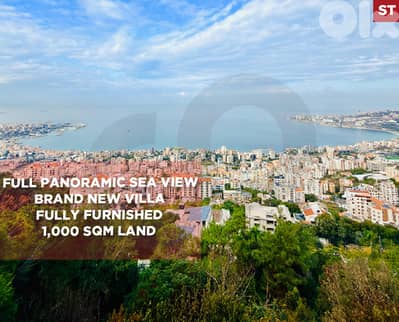 parking, sea view, terrace, garden,Sahel Alma/ساحل علما، REF#ST133459