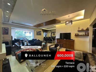 Ballouneh | 280 sqm + 220 sqm Terrace