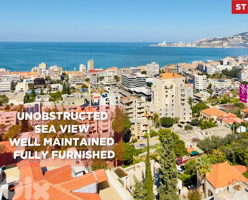 UNOBSTRUCTED SEA VIEW APARTMENT IN Ghadir/غدير REF#ST133498 0