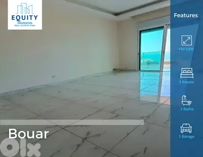 140 SQM Apartment For Rent In Bouar شقة للإيجار #HS20099