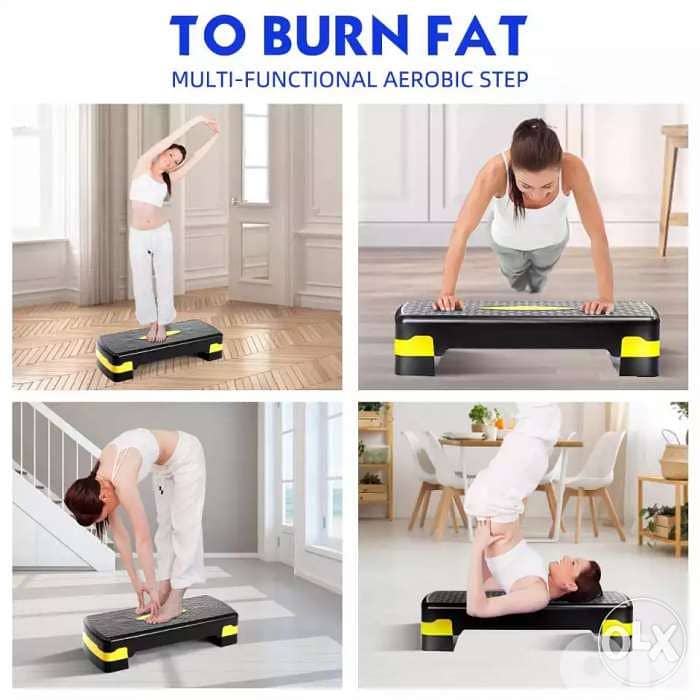 Aerobic Stepper Adjustable Non-slip 1