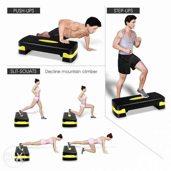 Aerobic Stepper Adjustable Non-slip 2