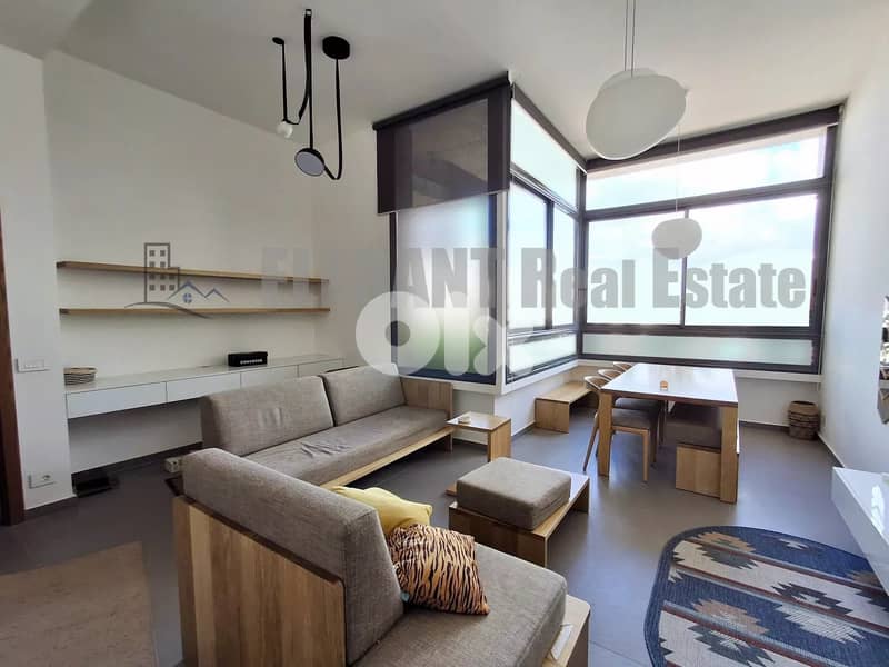 High Ceiling | Radiant apartment for Rent | Achrafieh 0