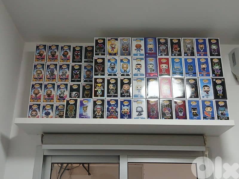 funko pop huge collection marvel anime stranger things 0