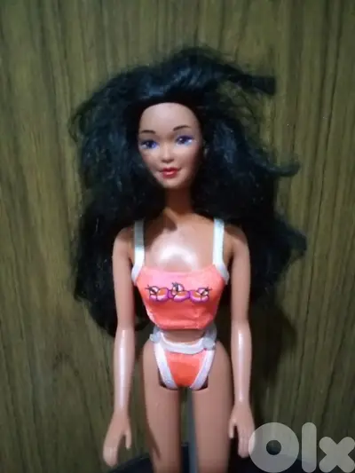 SUN JEWEL KIRA & Stick style Mattel1993 As new doll+Swimwear+Shoes=41$