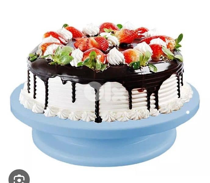 rotating cake stand 0