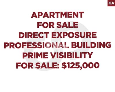 Direct Exposure ·Professional Building ·Mansourieh REF#GA129502