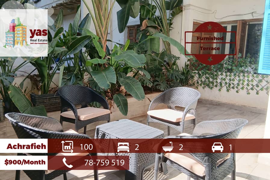 Achrafieh/Sodeco 100m2 | Furnished | Lebanese Style | Long Term | WI 0