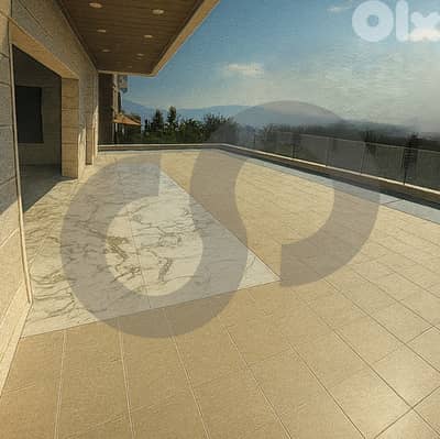 225 SQM Terrace/Baabdat/بعبدات/Shalimar/Brand- New ! REF#KR133520 !