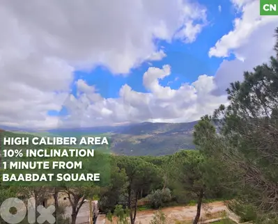 LAND/أرض/ High caliber area/Baabdat/بعبدات ! REF#CN133524 ! LAND/أرض/ High caliber area/Baabdat/بعبدات ! REF#CN133524 !