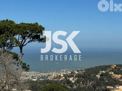 L20607 - A 1,800 SQM Land For Sale in Broumana