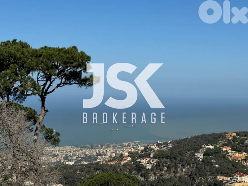 L20607 - A 1,800 SQM Land For Sale in Broumana 0
