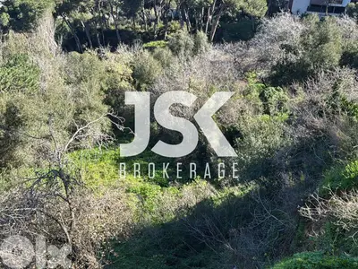 L20608 - A 1,100 SQM Land For Sale in Broumana