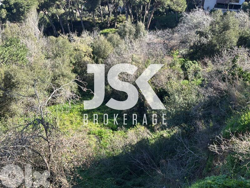 L20608 - A 1,100 SQM Land For Sale in Broumana 0