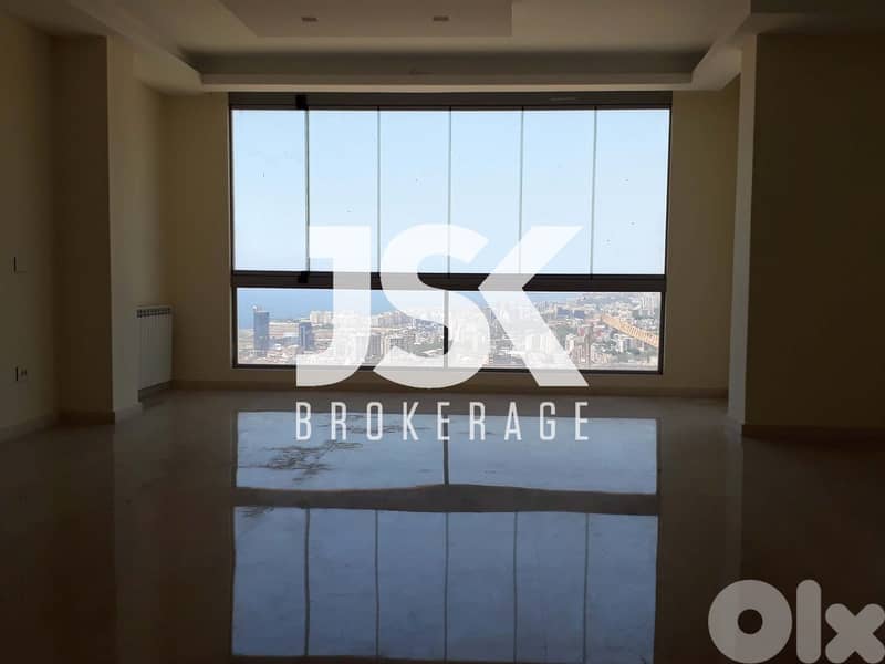 L04989 - Brand New Apartment For Rent in Jal El Dib With A Nice View 0