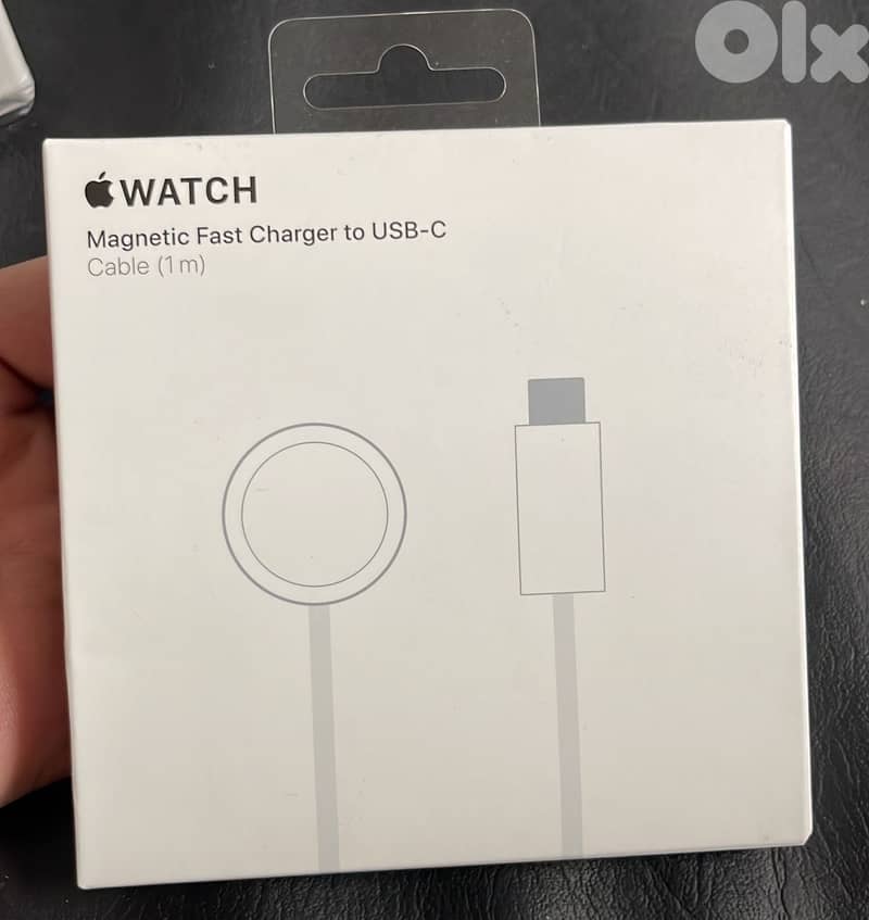 Apple Watch magnetic fast charger to usb-c cable 1m last 30$ 0