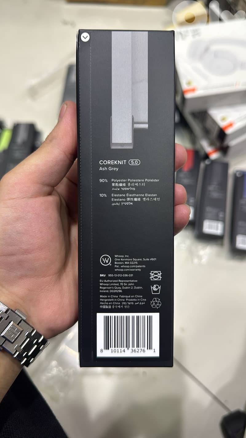 Whoop Band Coreknit 5.0 Ash grey 60$ 0