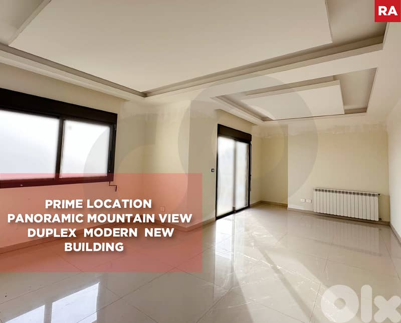 Modern Duplex Apartment , Mountain View, Ajaltoun/عجلتون REF#RA133543 0