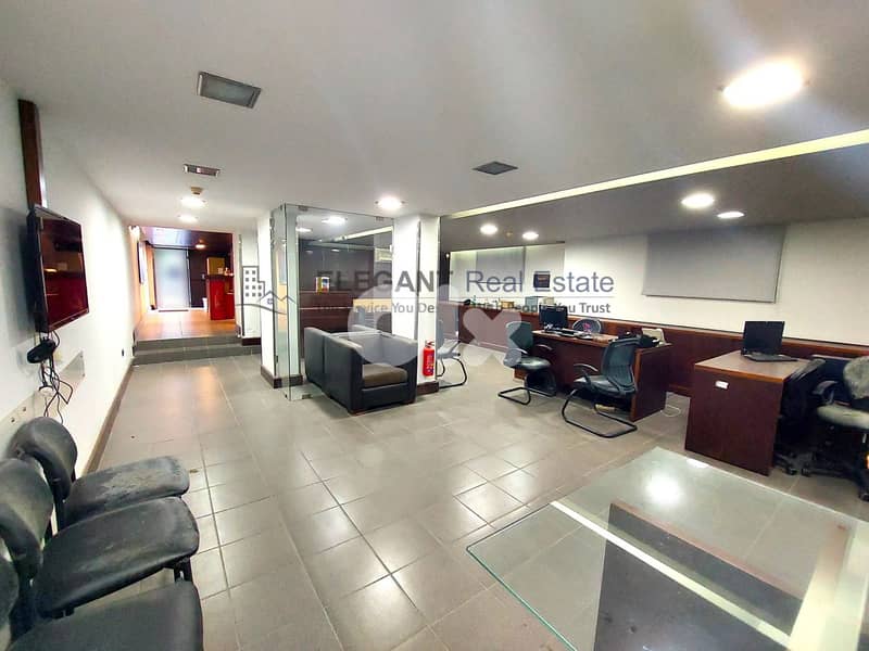 Spacious Business Space Convenient Location | Ain el Mraiseh 0